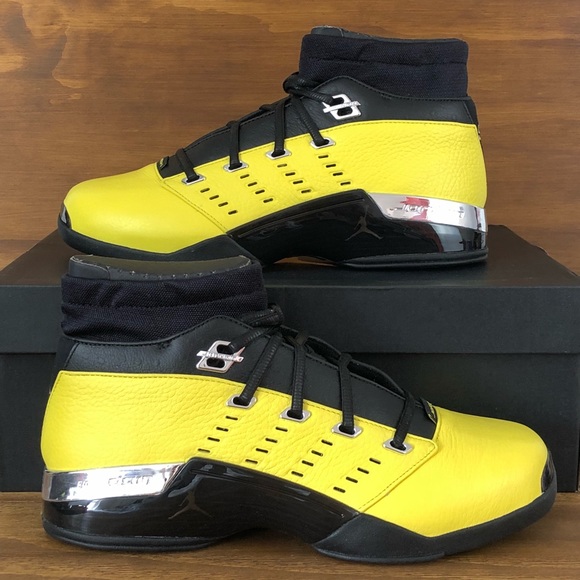 jordan 17 yellow and black